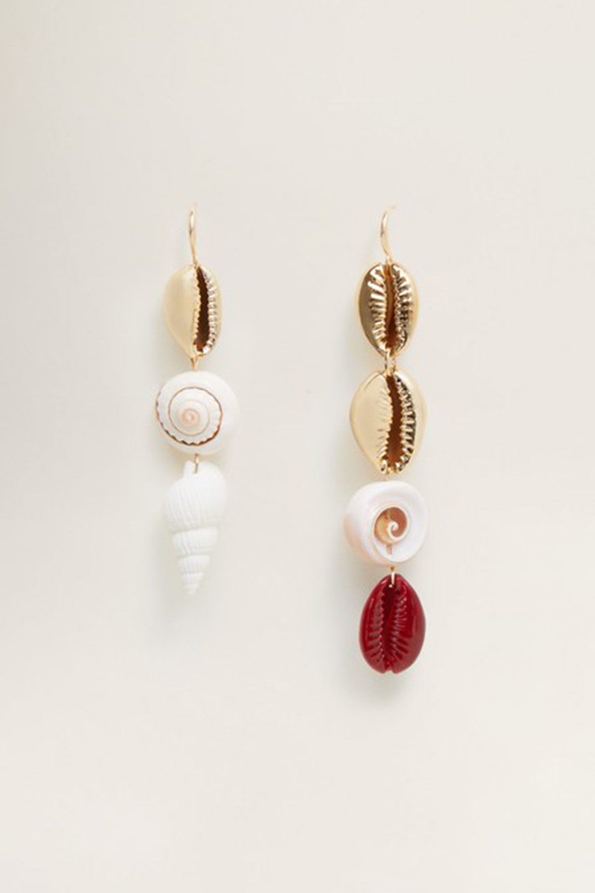 Shell Pendant Earrings