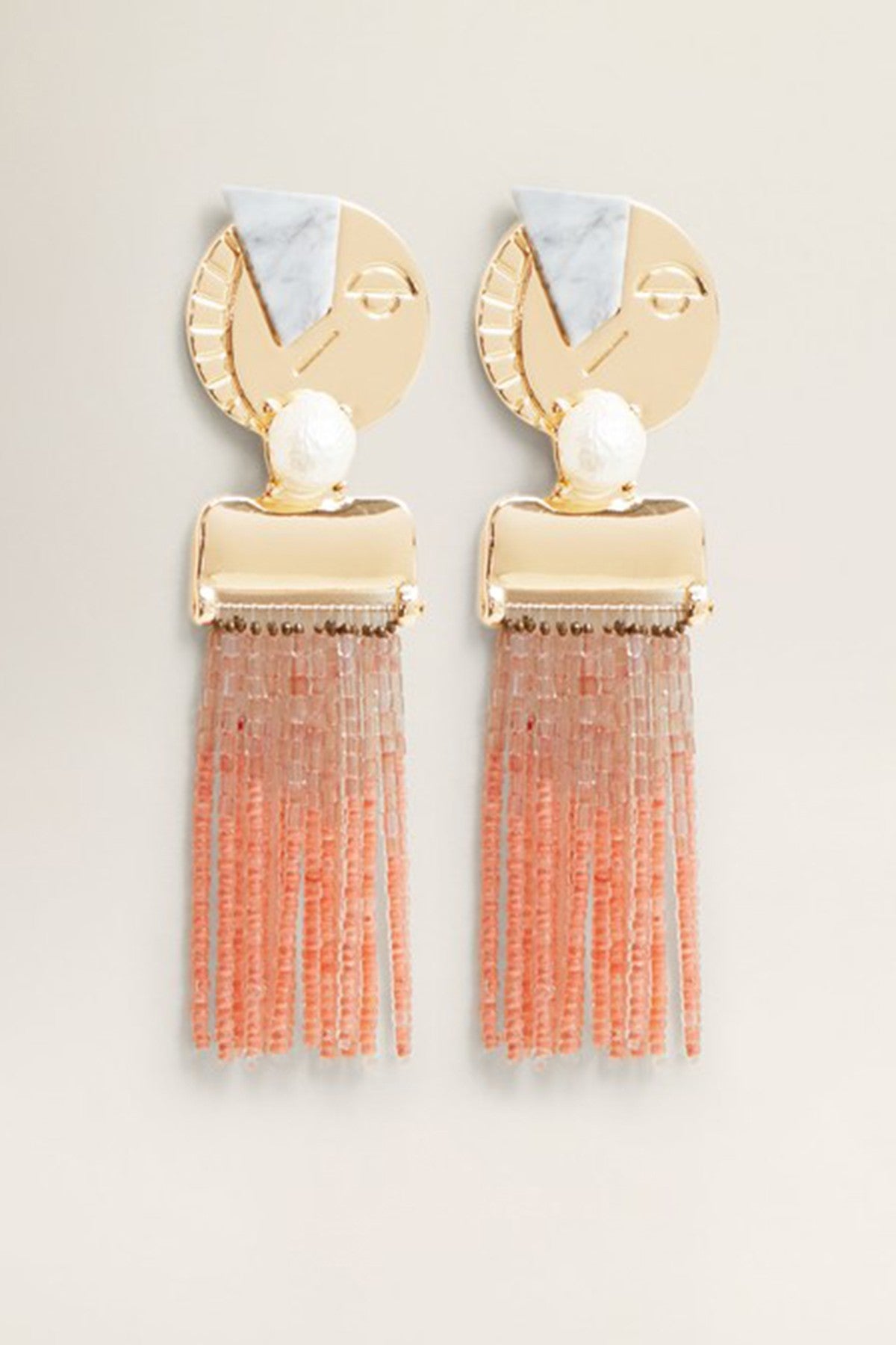 Resin Pendant Earrings