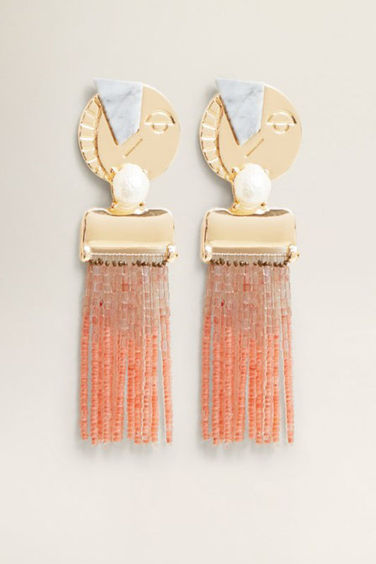 Resin Pendant Earrings