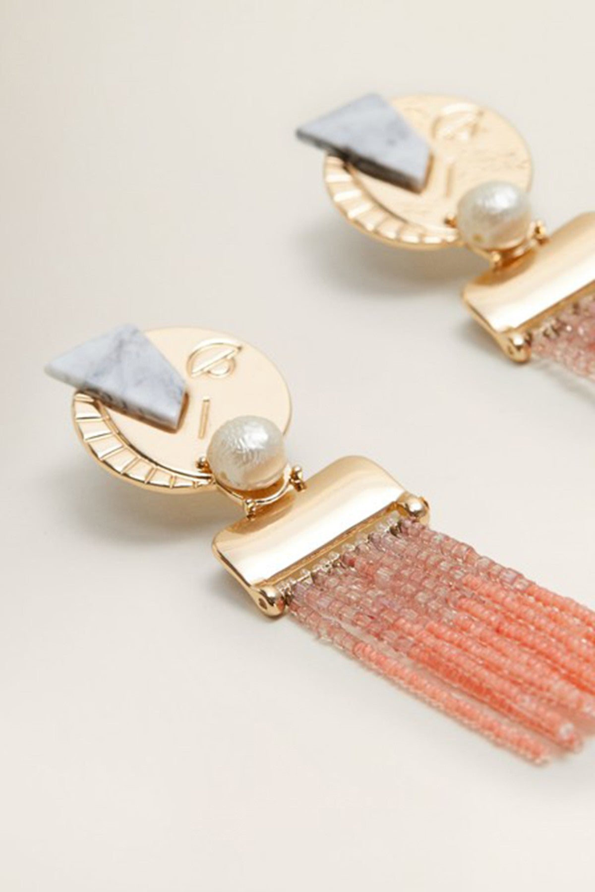 Resin Pendant Earrings