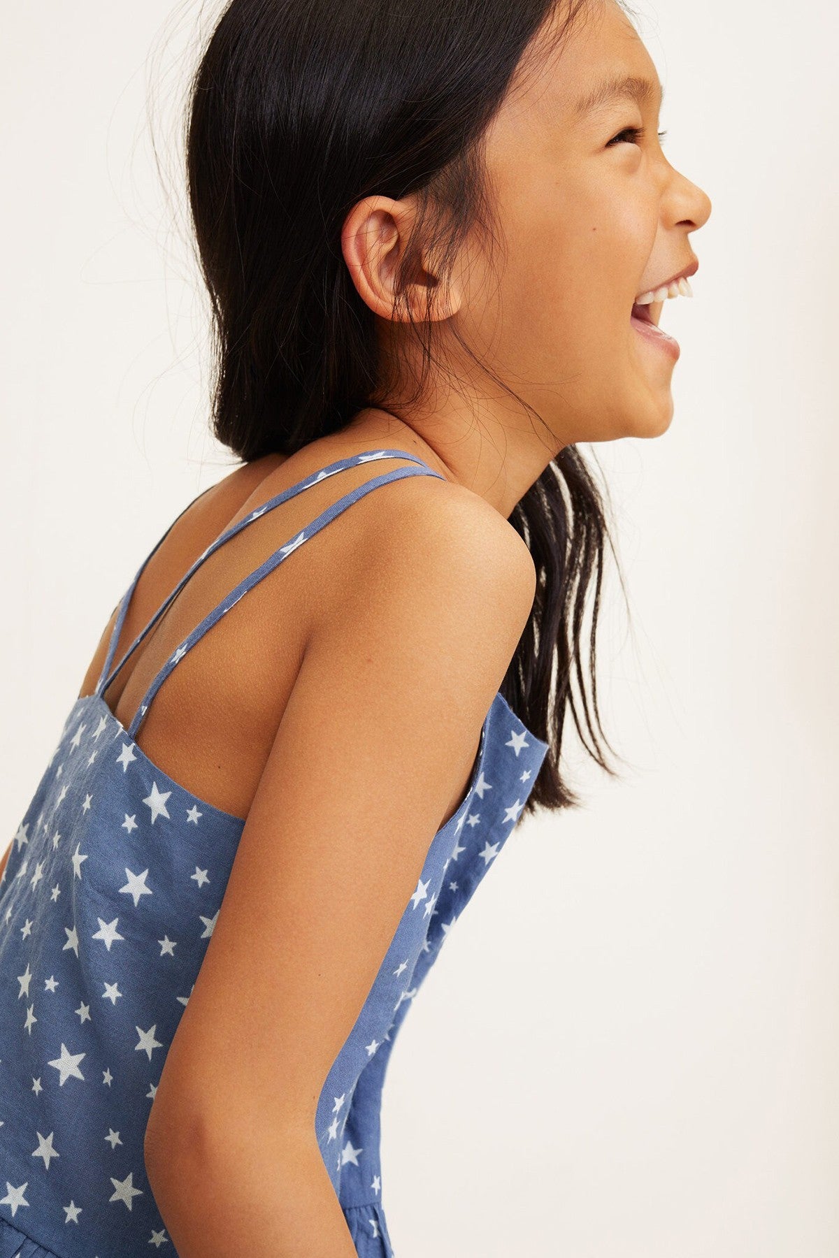 Girl's Stars Printed Top
