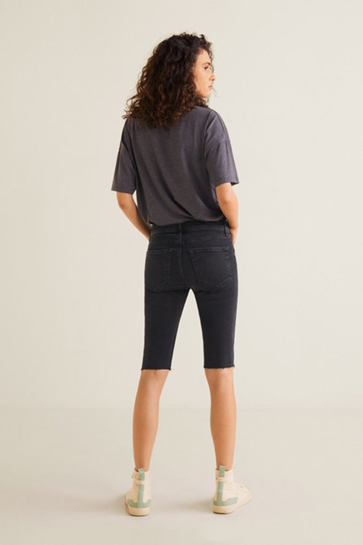 Cyclist Denim Bermuda Shorts