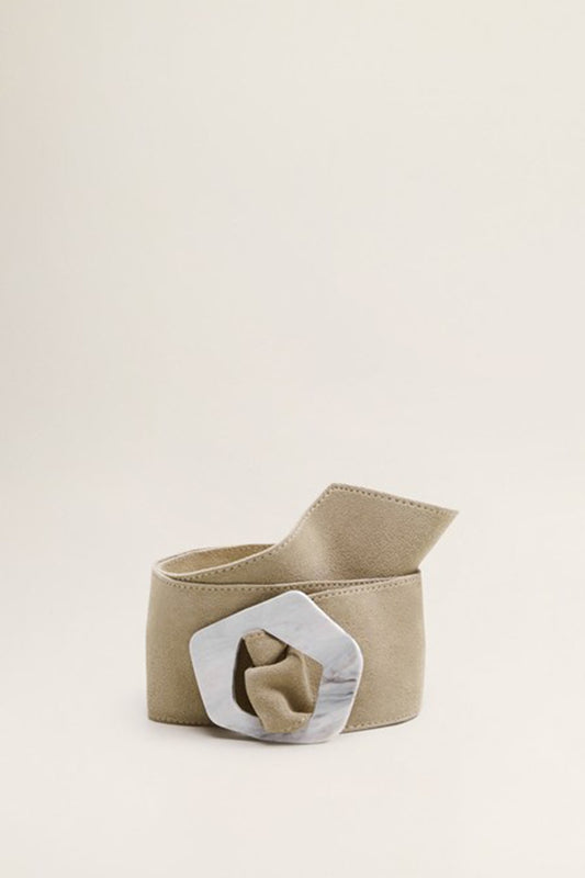 Wide Leather Belt