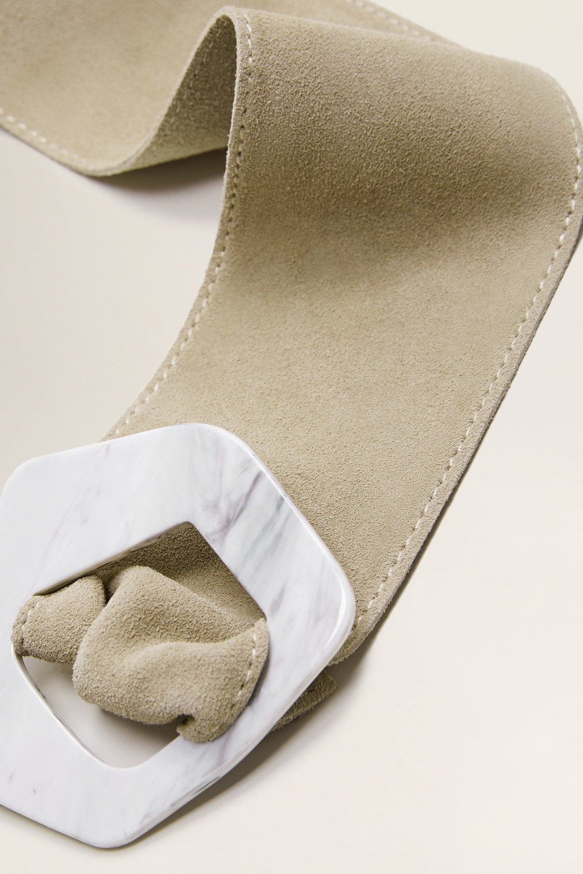 Wide Leather Belt