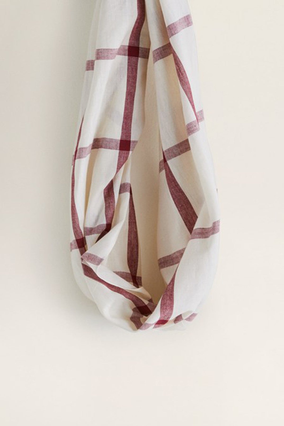 Boy's Check Cotton Scarf