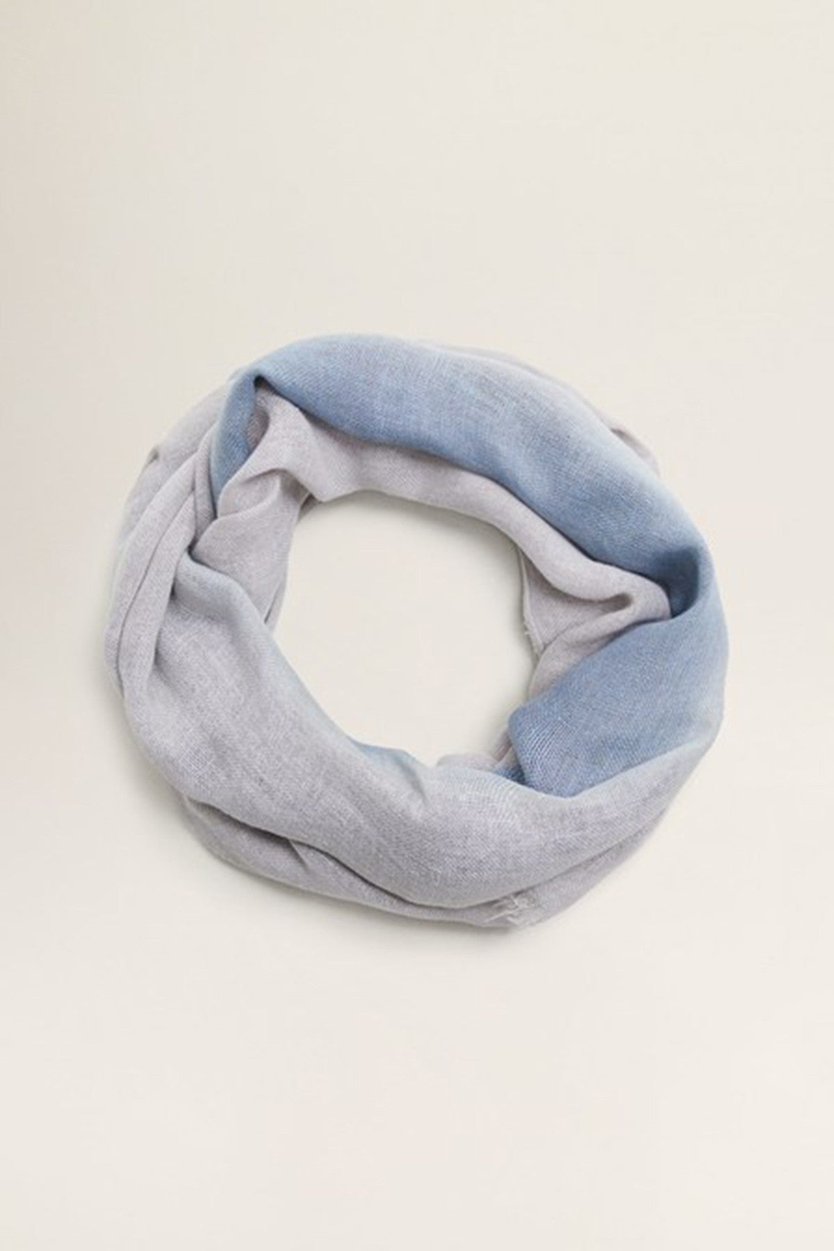 Boy's Linen Bicolor Scarf