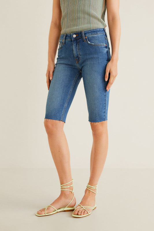 Cyclist Denim Bermuda