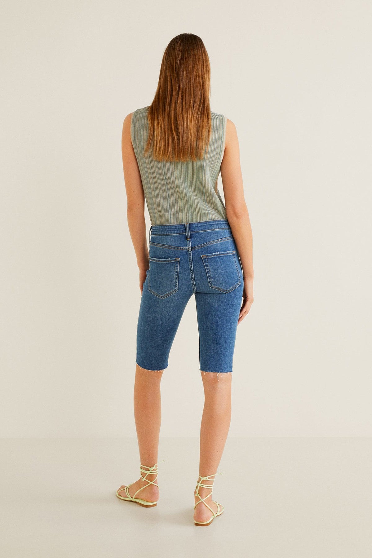 Cyclist Denim Bermuda