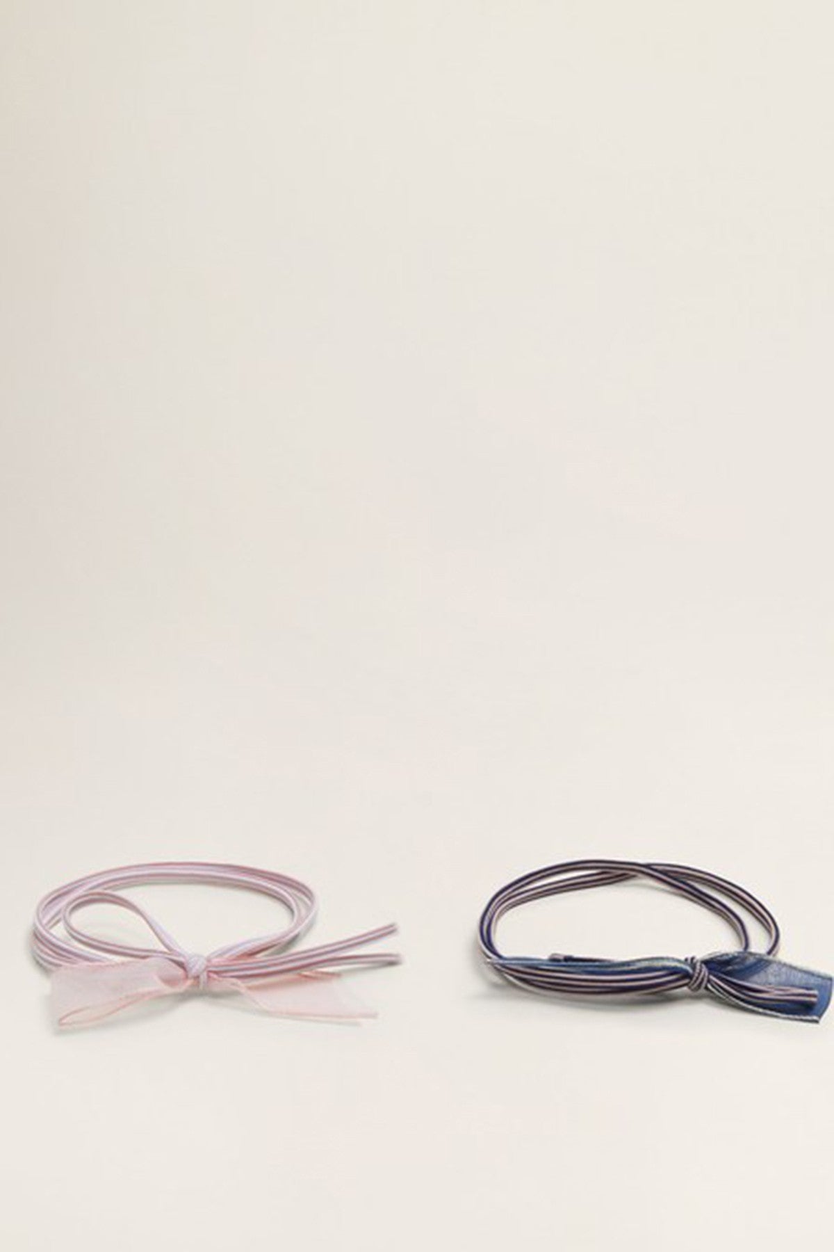 Girl's Bow Hair Tie 2 Set