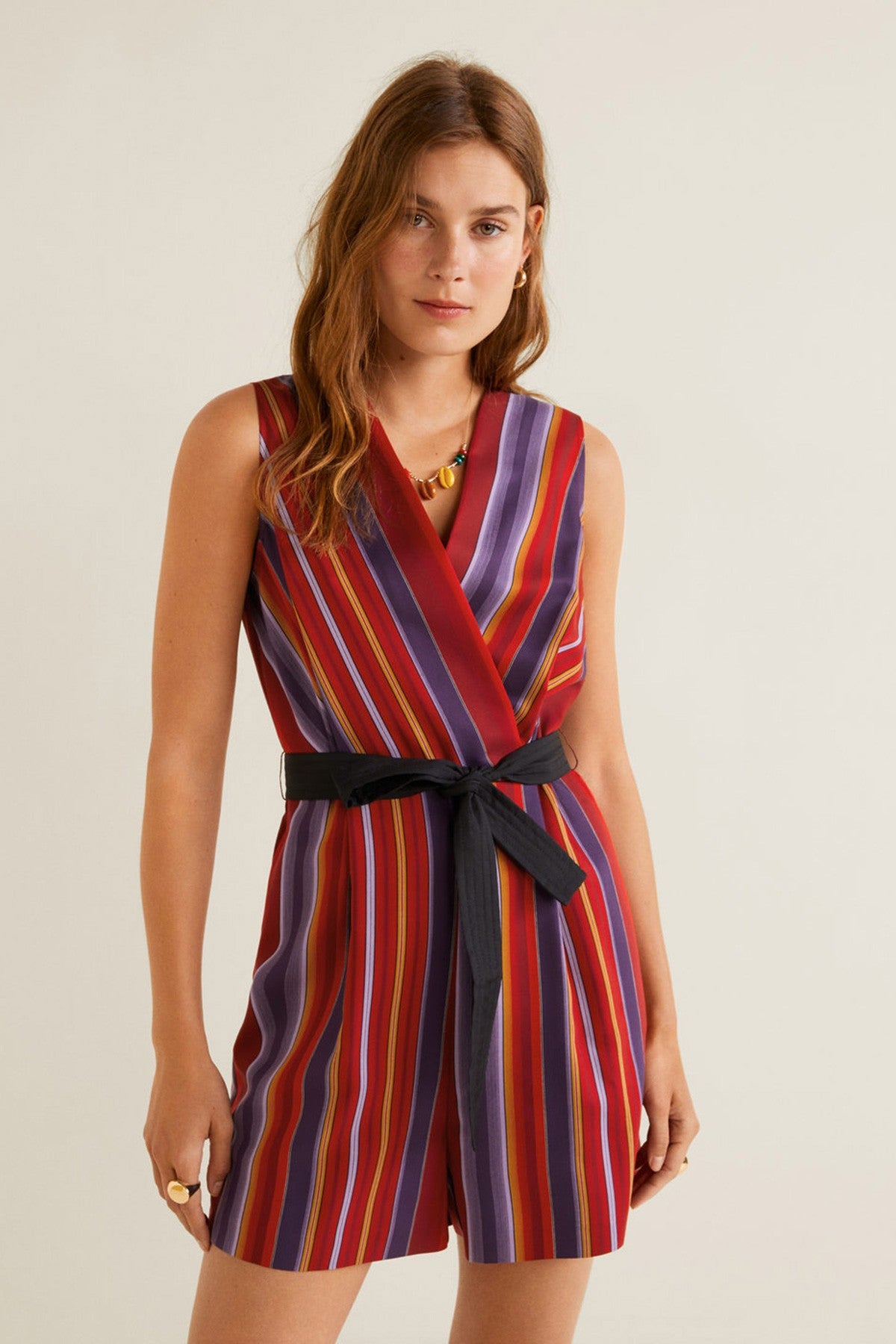 Short cord jumpsuit