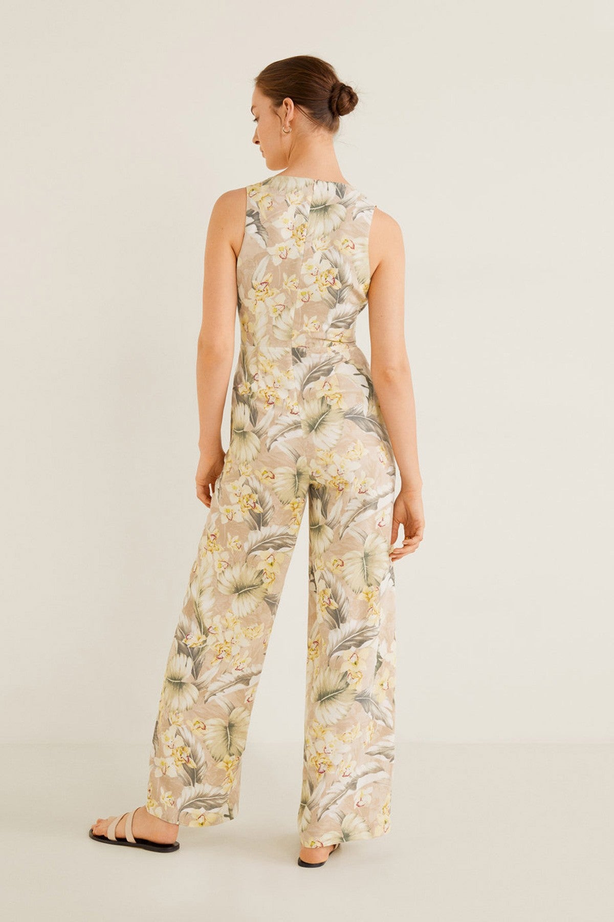 Buckle print jumsuit