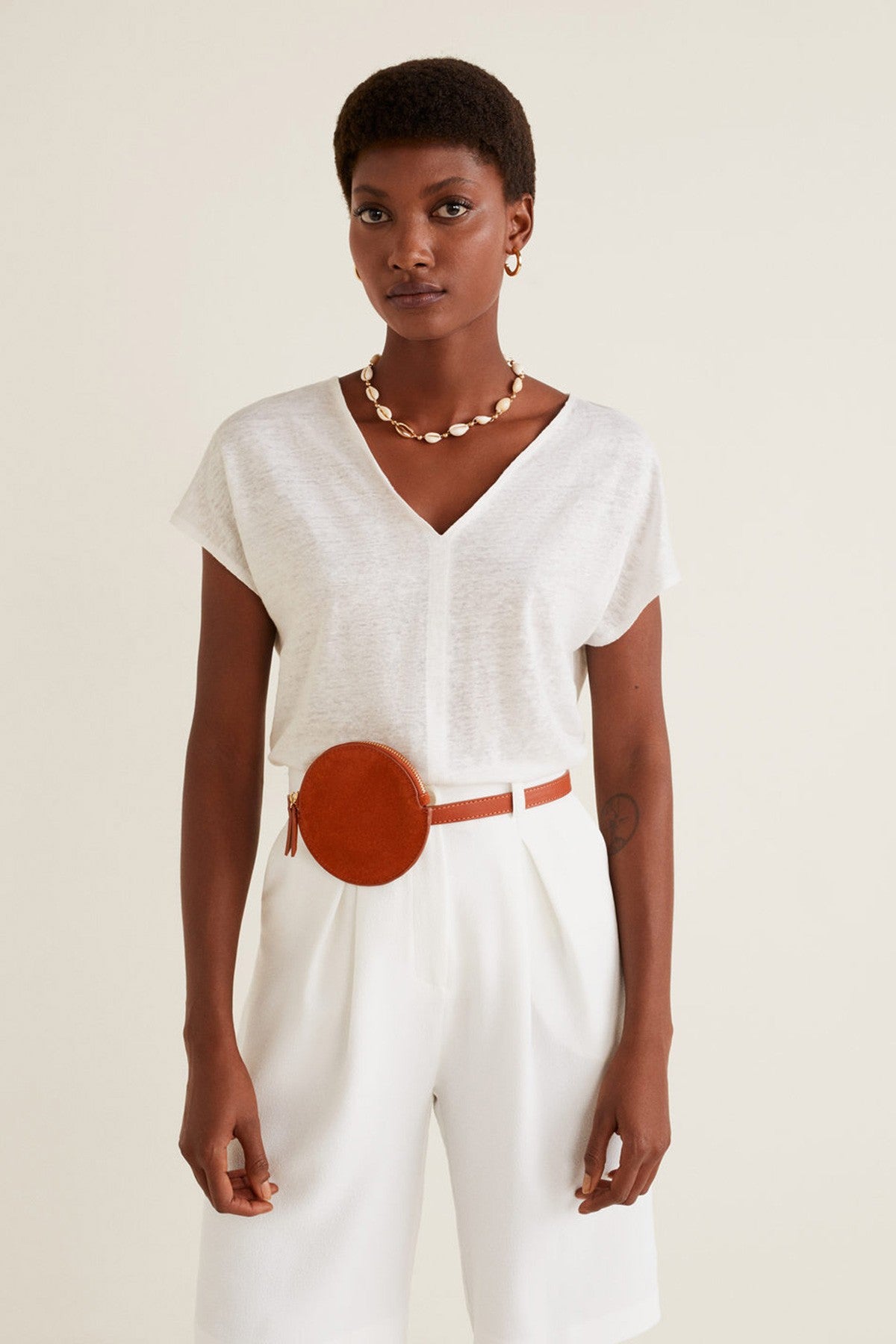 Linen t-shirt