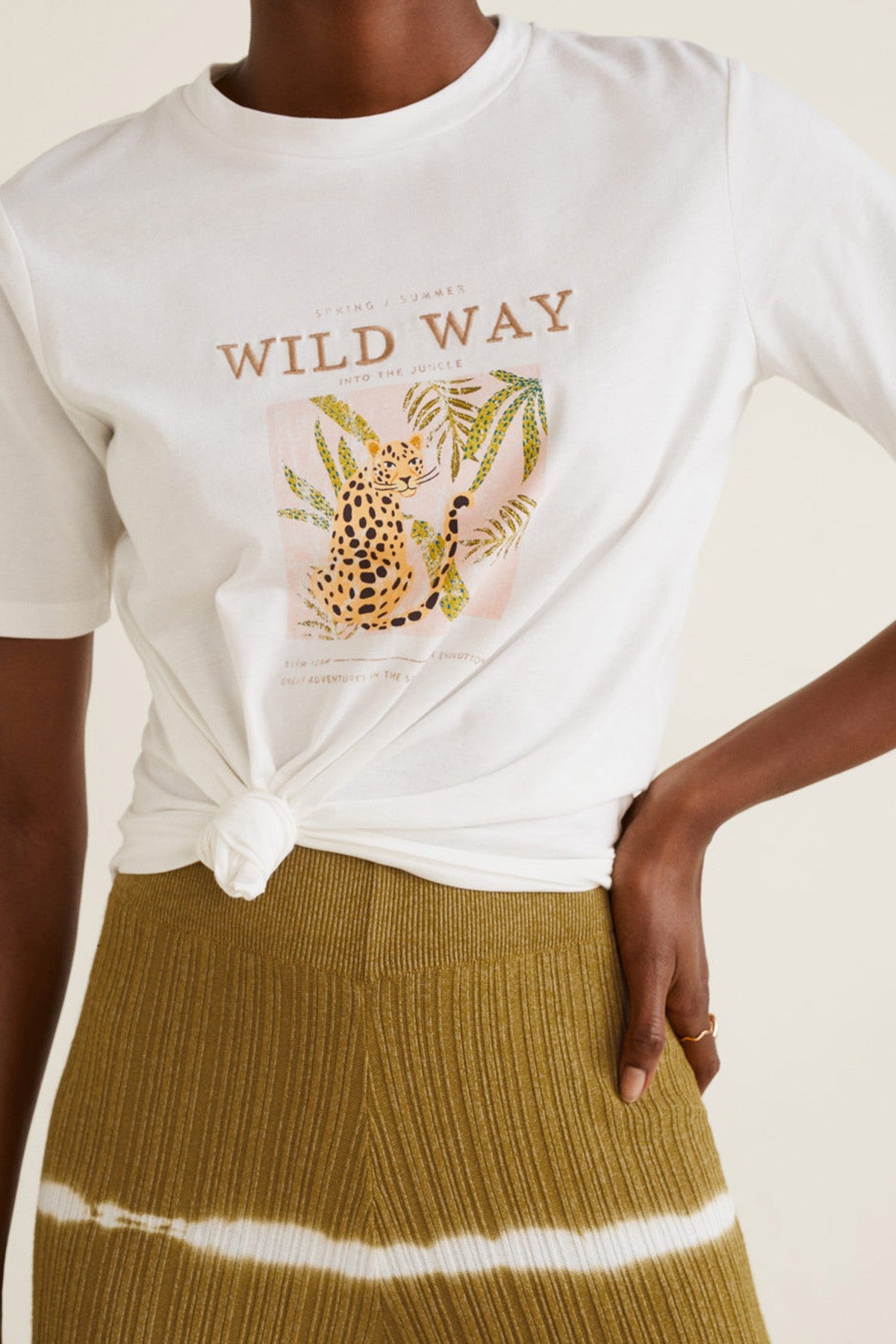 Cotton printed t-shirt