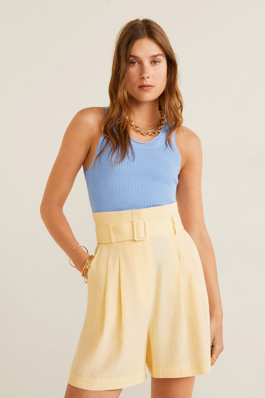 Ribbed knit top