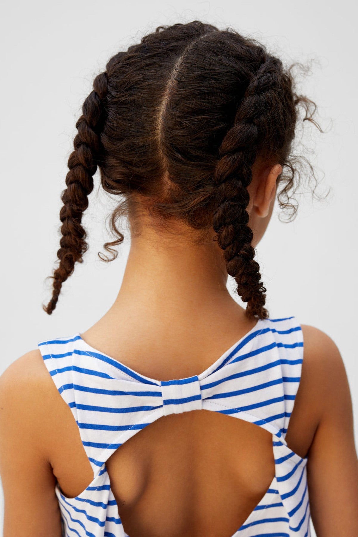Girl's Striped Cotton T-Shirt