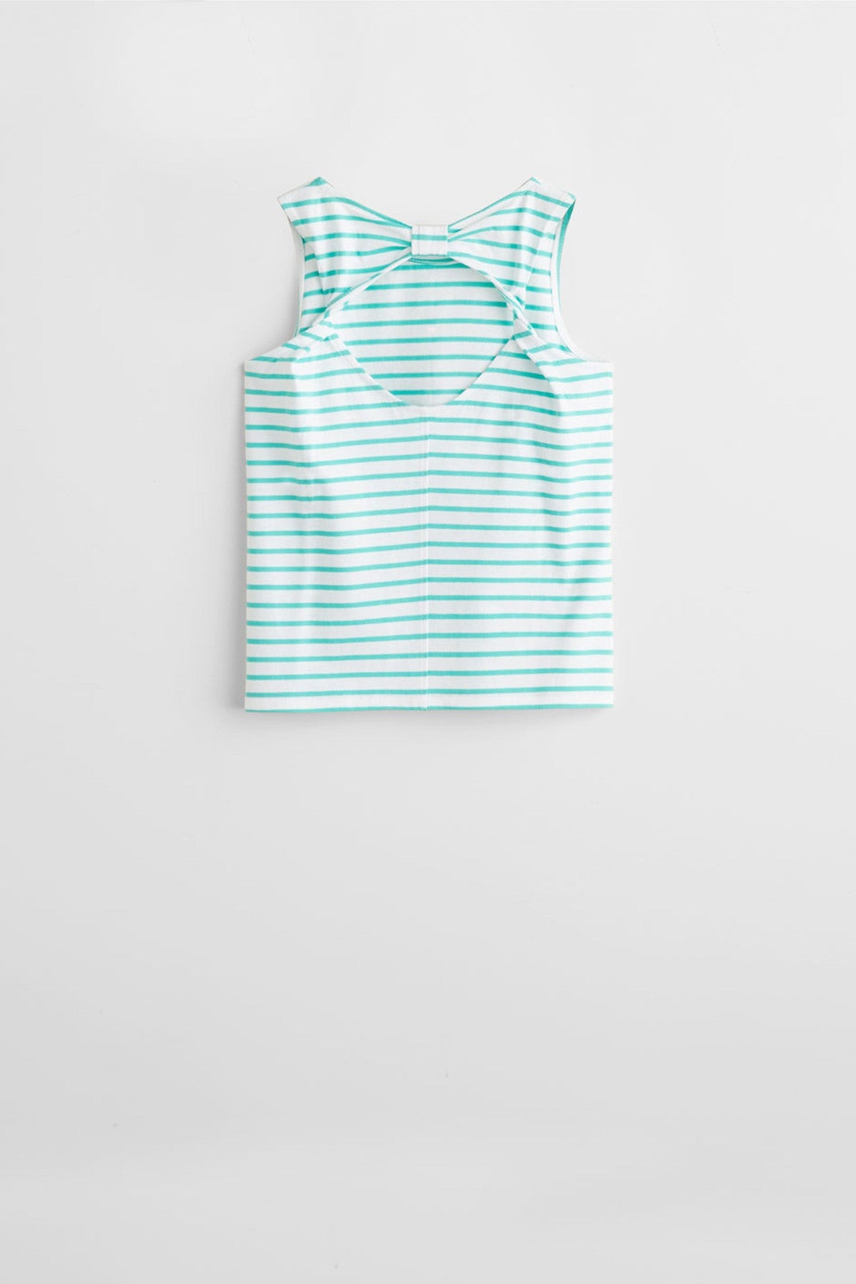 Girl's Striped Cotton T-Shirt
