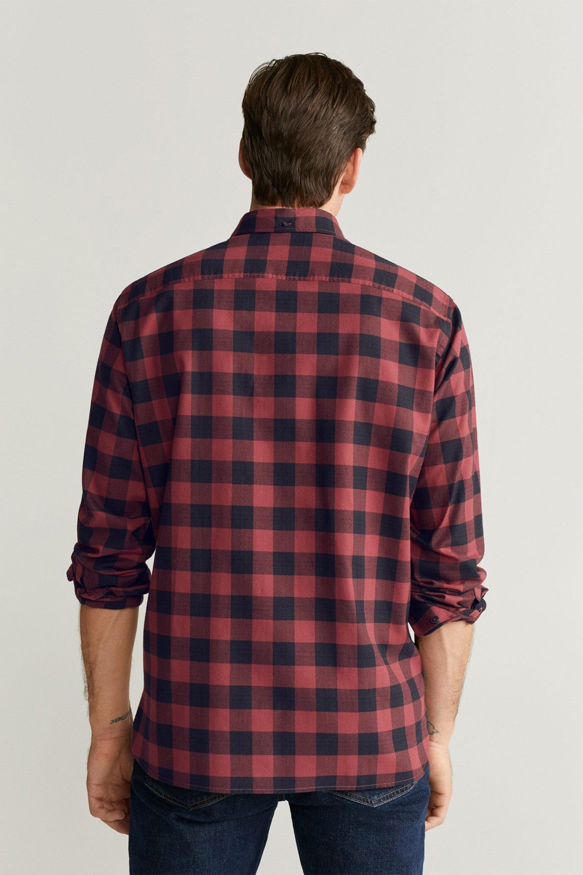 Regular Fit Checked Flannel Shirt