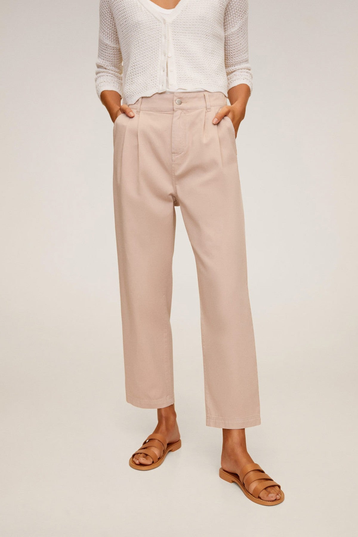 Relaxed Cotton Trousers