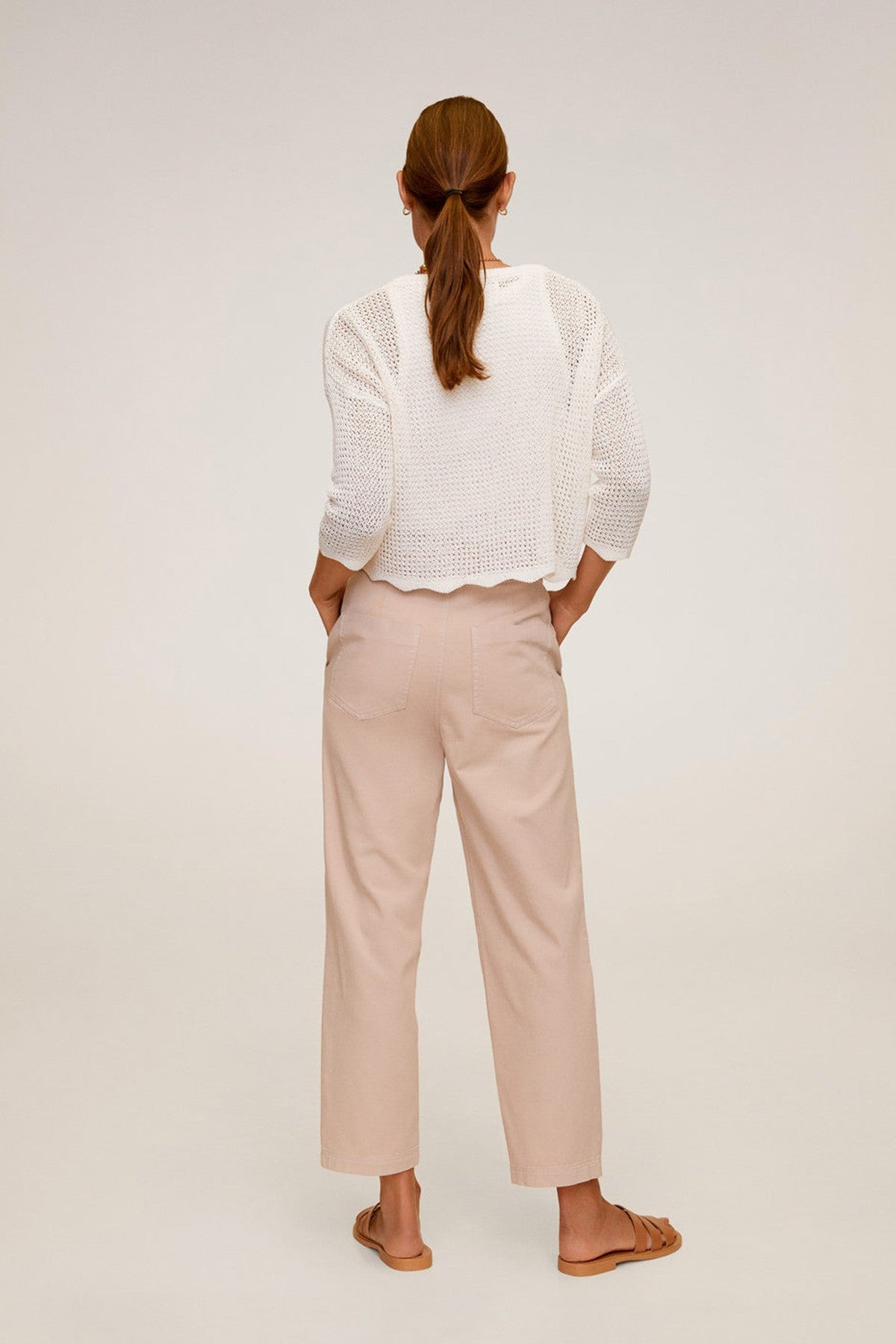 Relaxed Cotton Trousers
