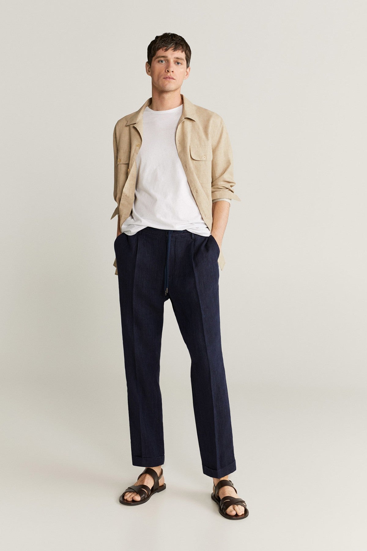 100% Linen Trousers