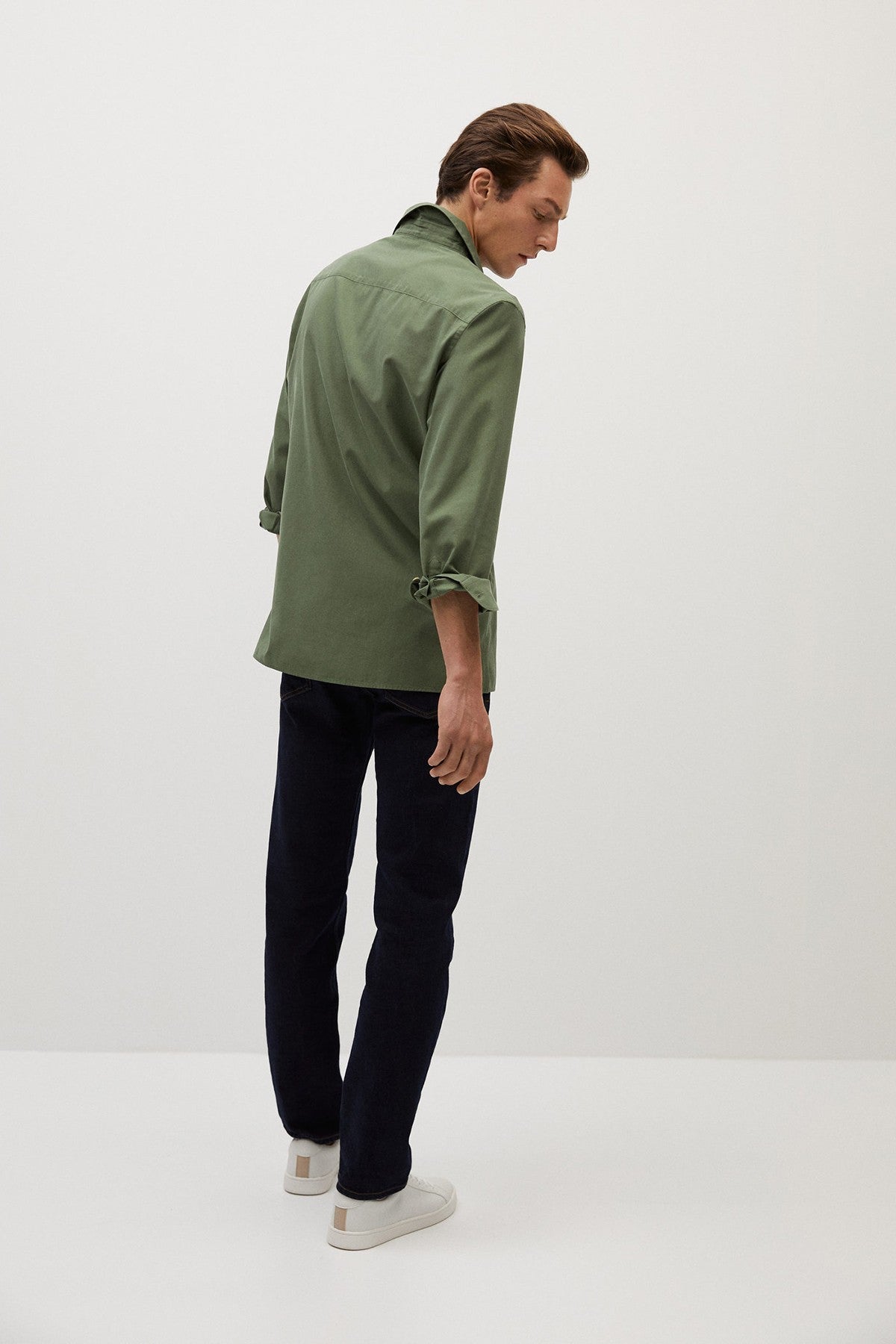 Regular Fit Lyocell Cotton Shirt