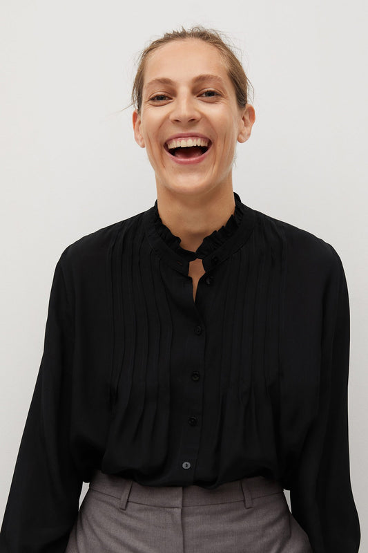 Pin Tuck Detail Blouse