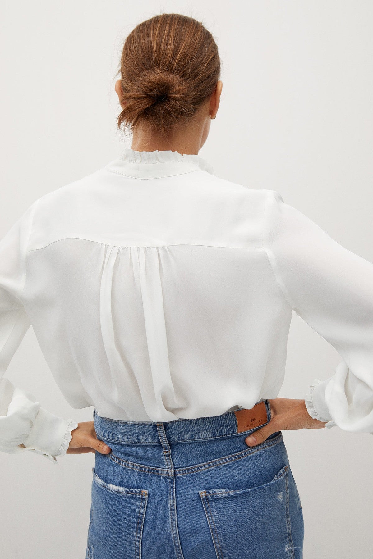 Pin Tuck Detail Blouse