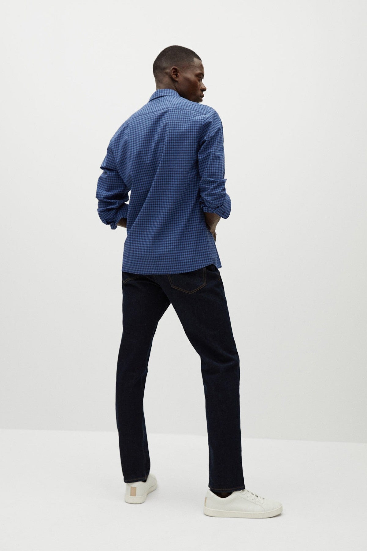 Slim Fit Gingham Check Shirt