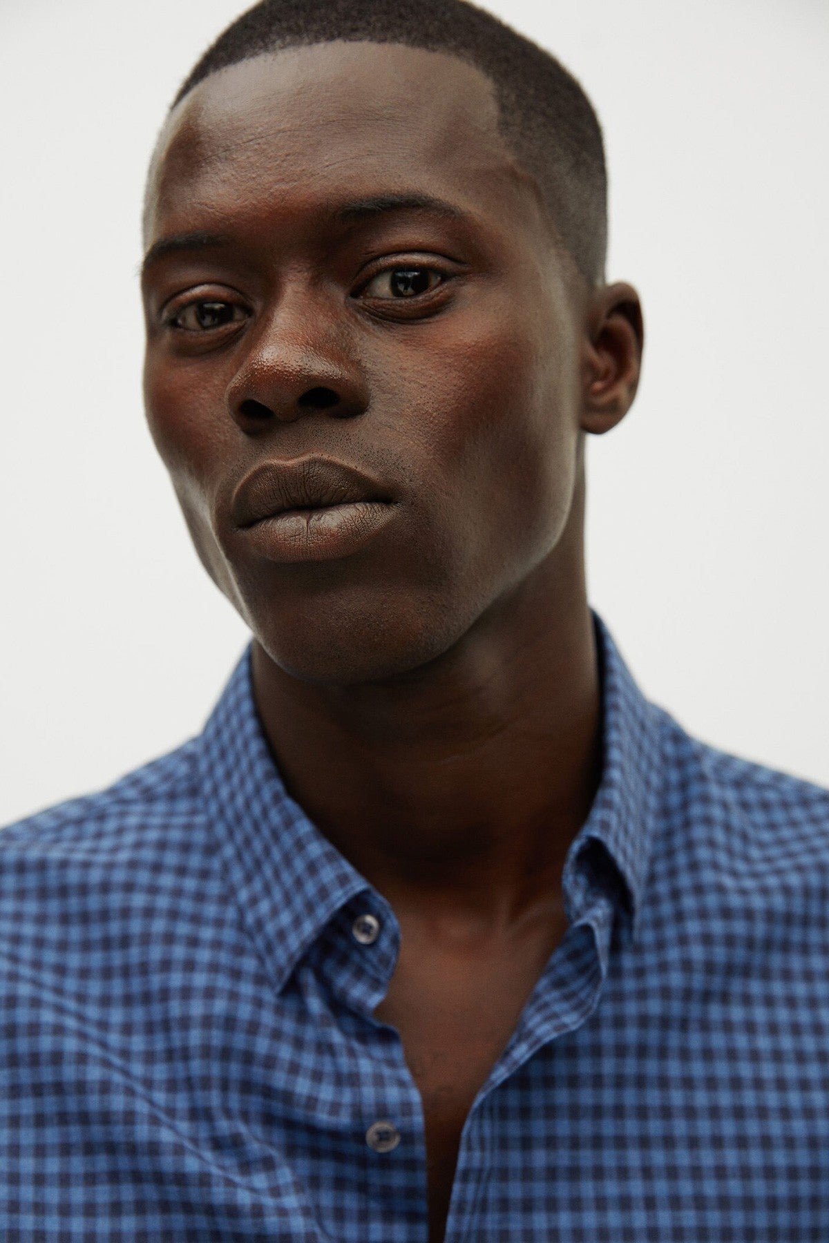 Slim Fit Gingham Check Shirt