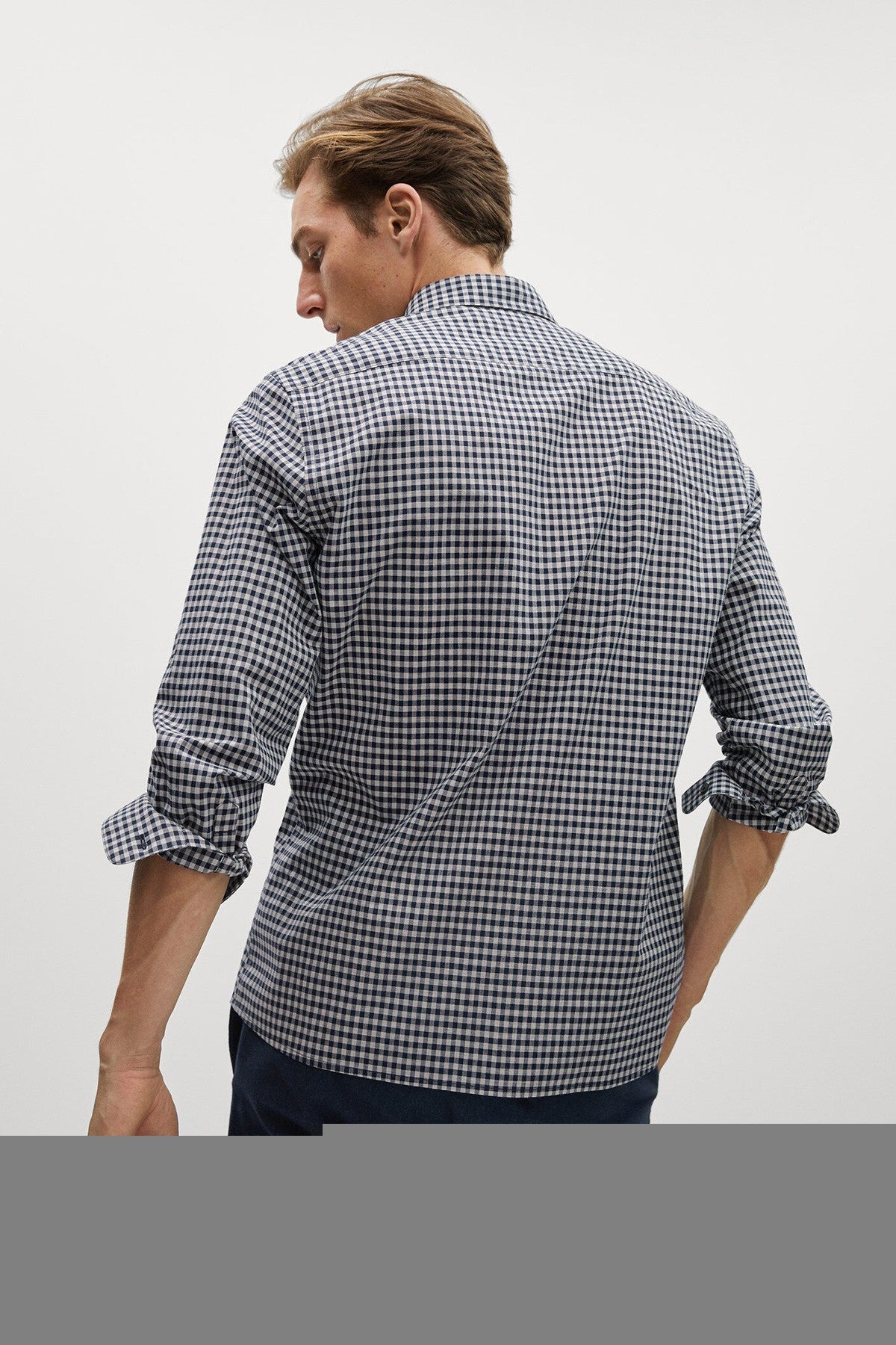 Slim Fit Gingham Check Shirt