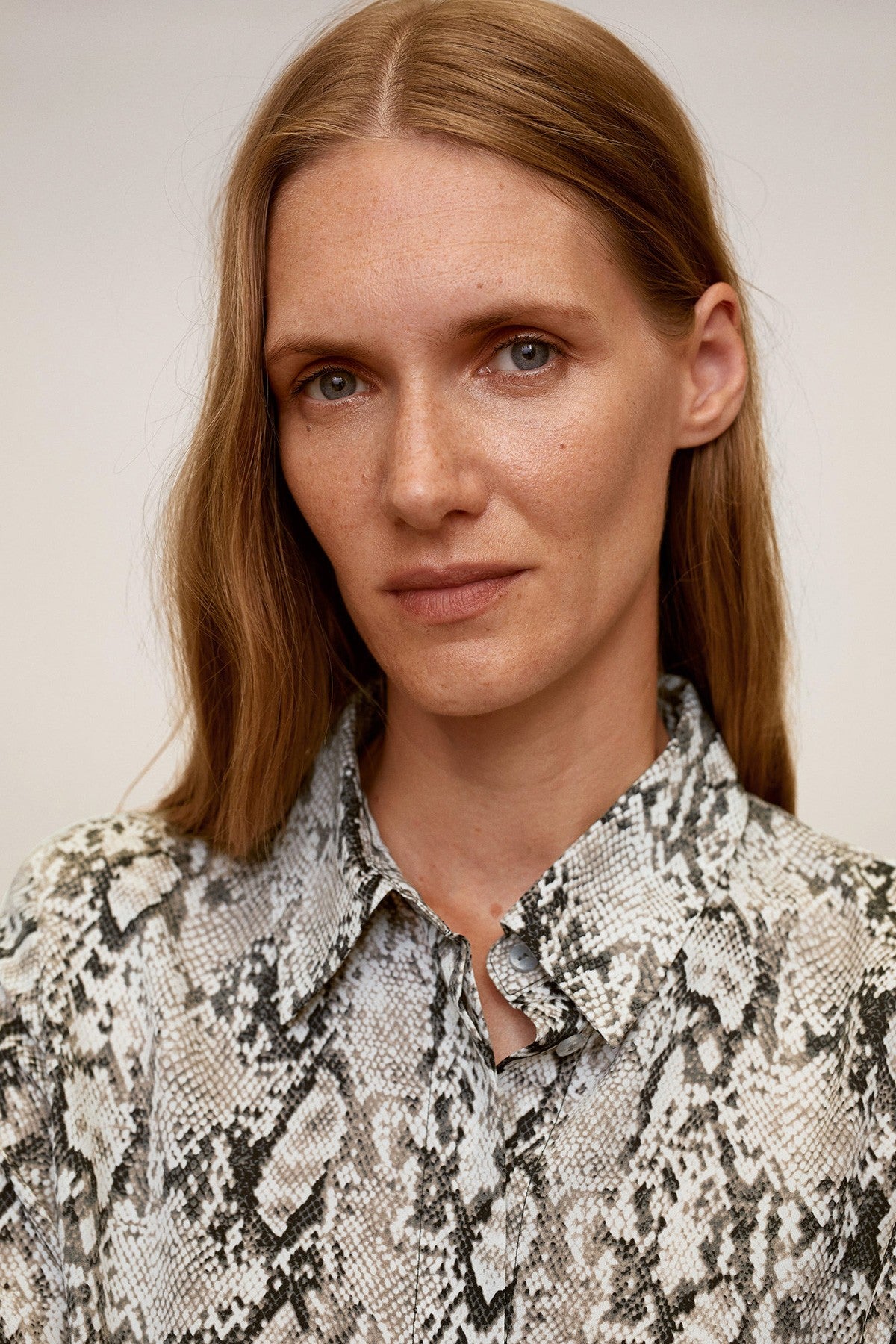 Printed Flowy Shirt