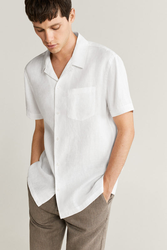 100% Linen Regular Fit Shirt