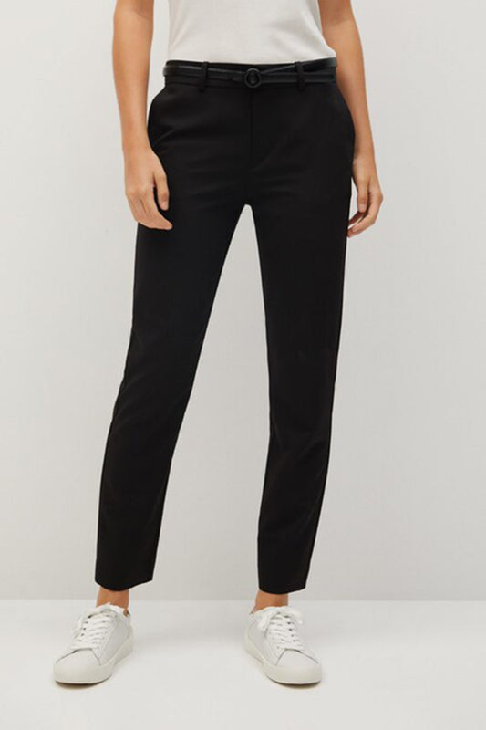 Belt Suit Trousers