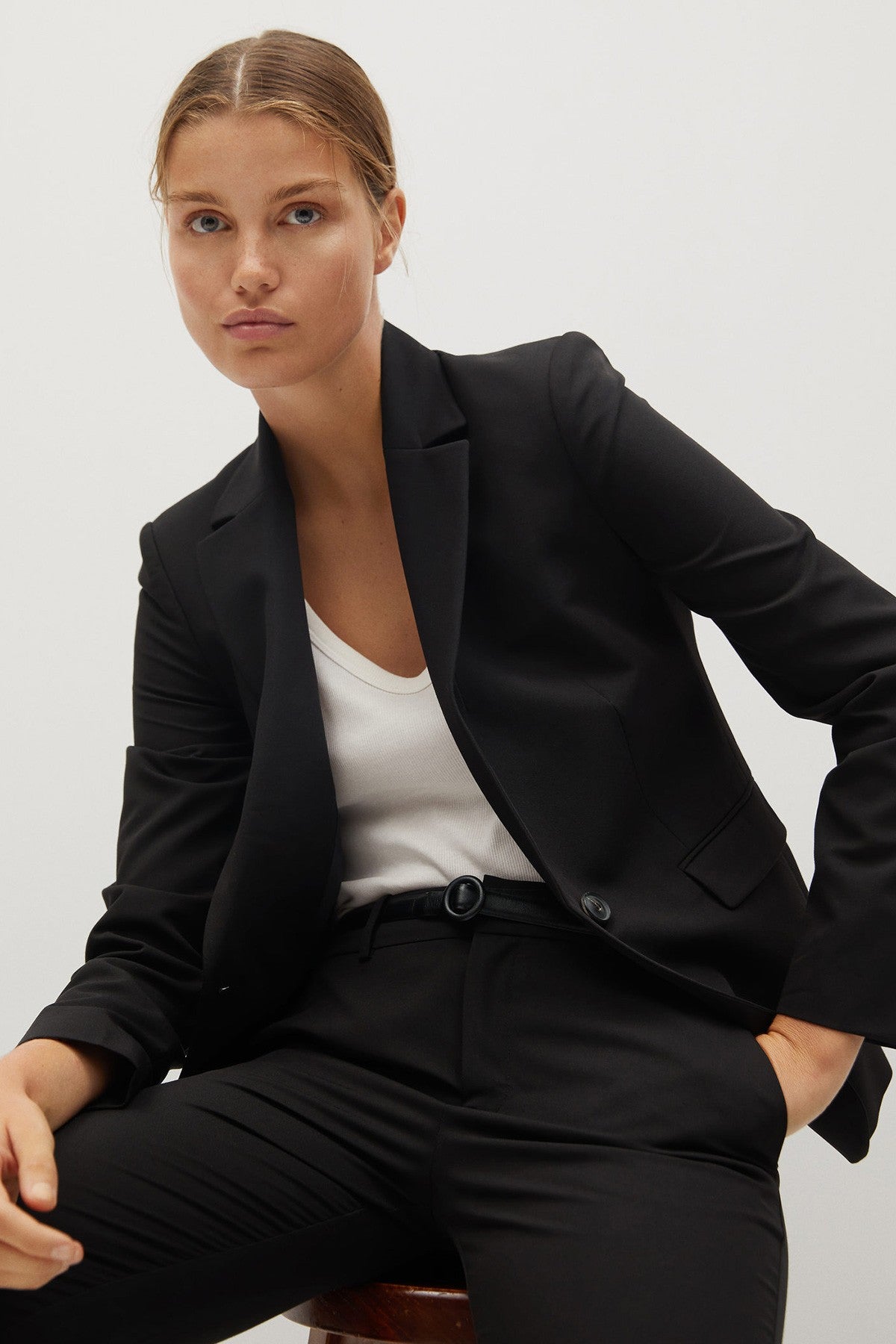 Structured Suit Blazer