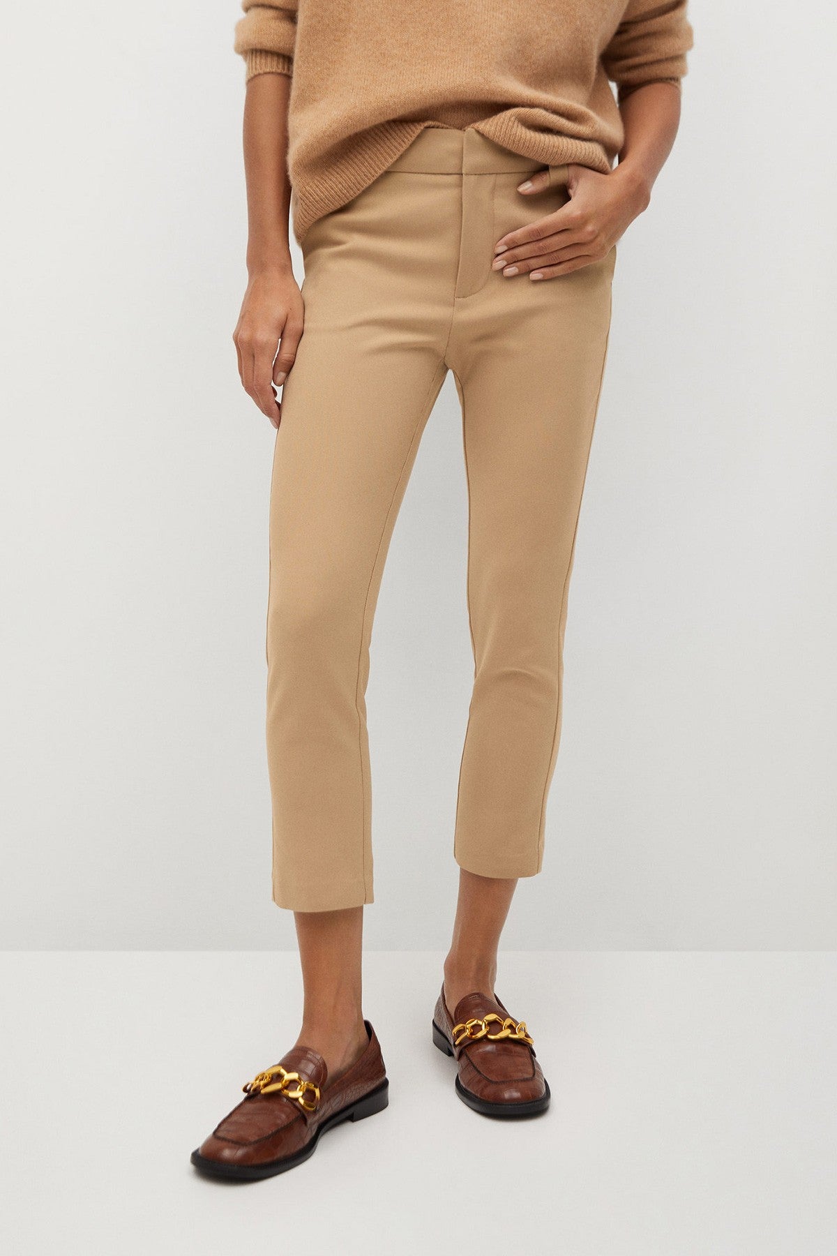 Suit Cropped Trousers