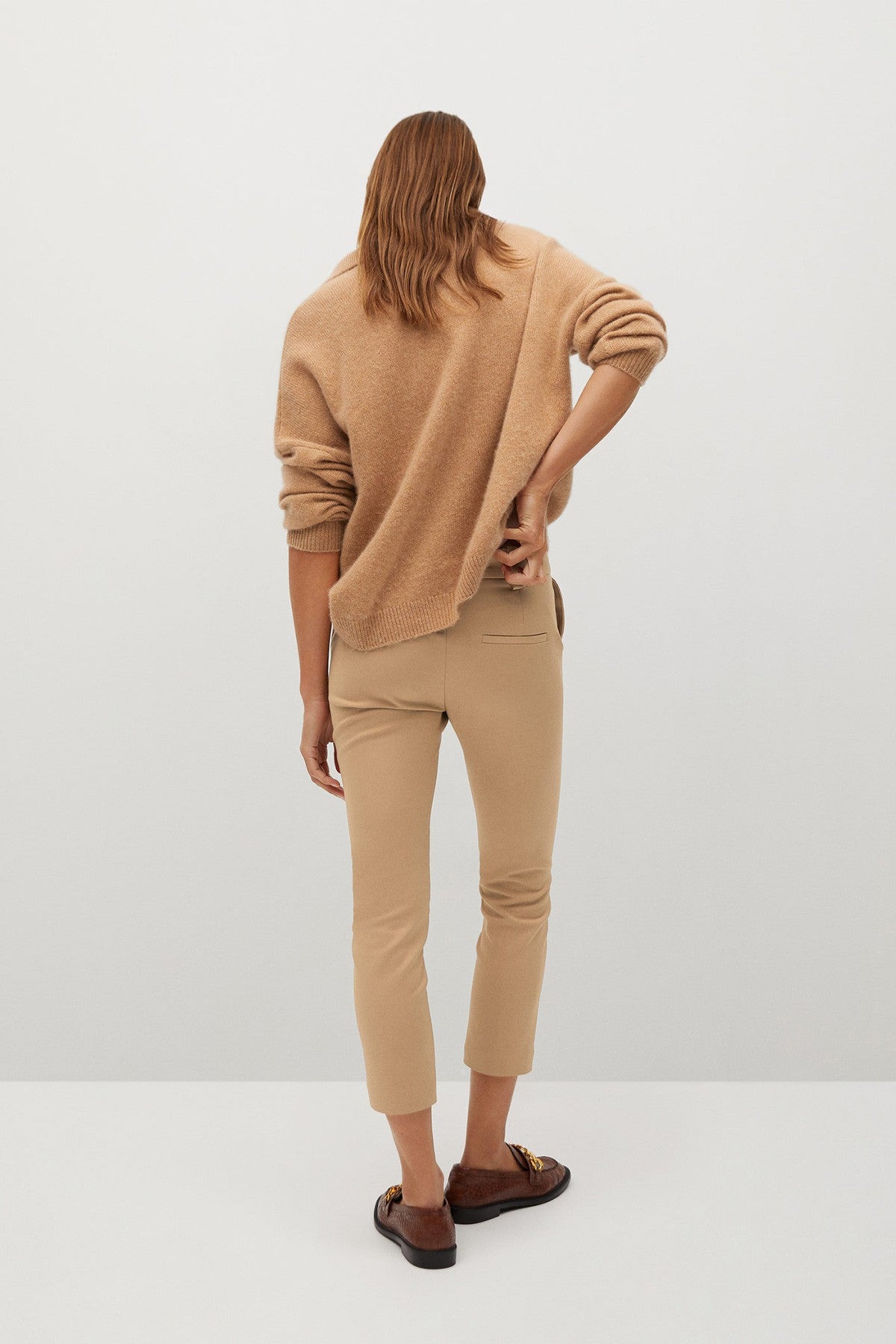 Suit Cropped Trousers