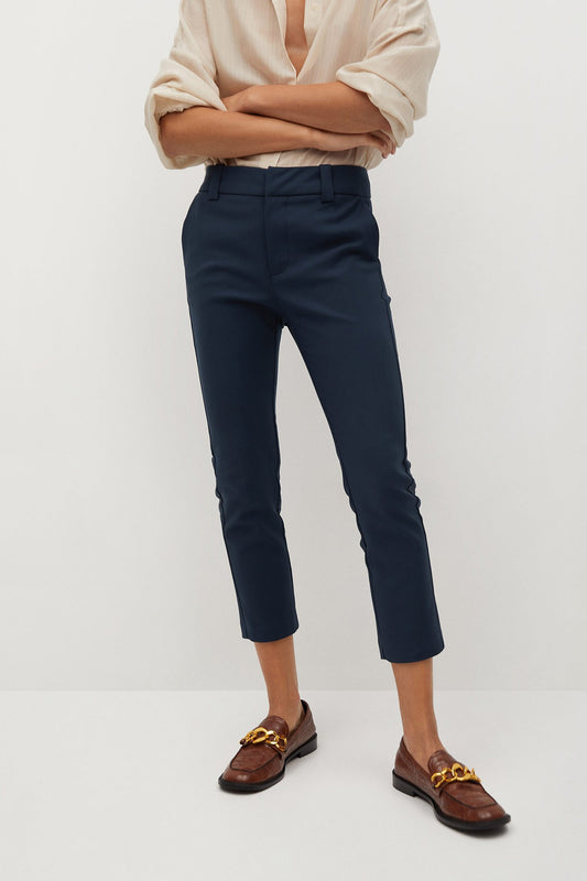 Suit Cropped Trousers