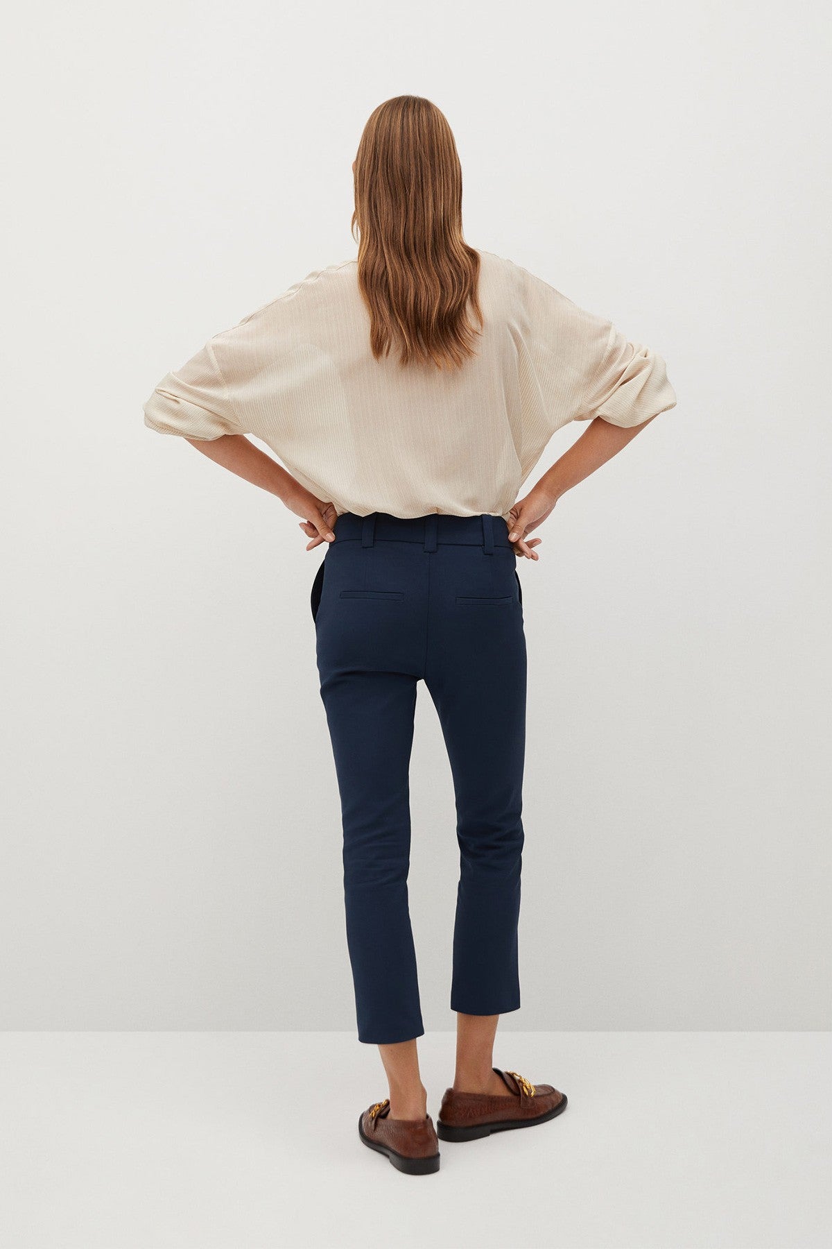 Suit Cropped Trousers