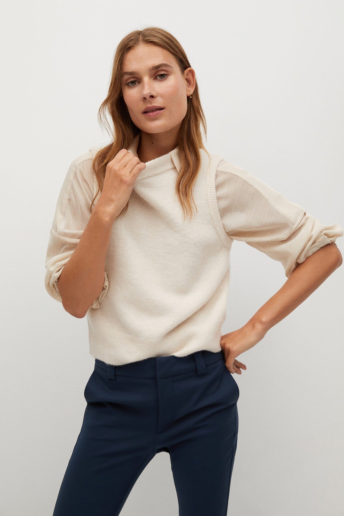 Suit Cropped Trousers