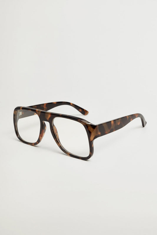 Tortoiseshell Aviator Sunglasses