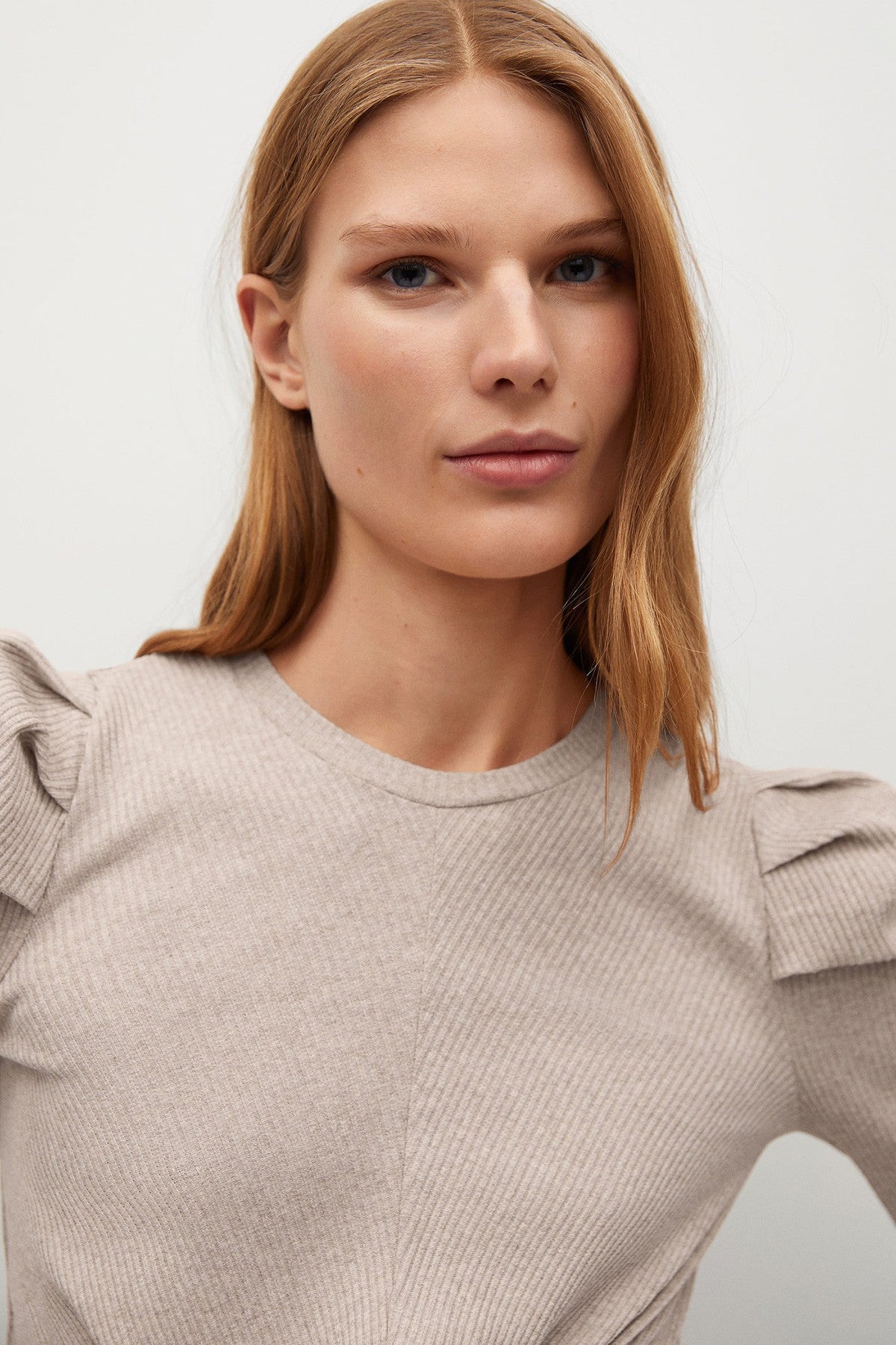 Ribbed Crop T-Shirt