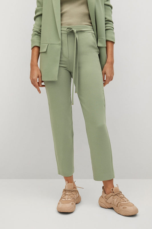 Belt Flowy Trousers