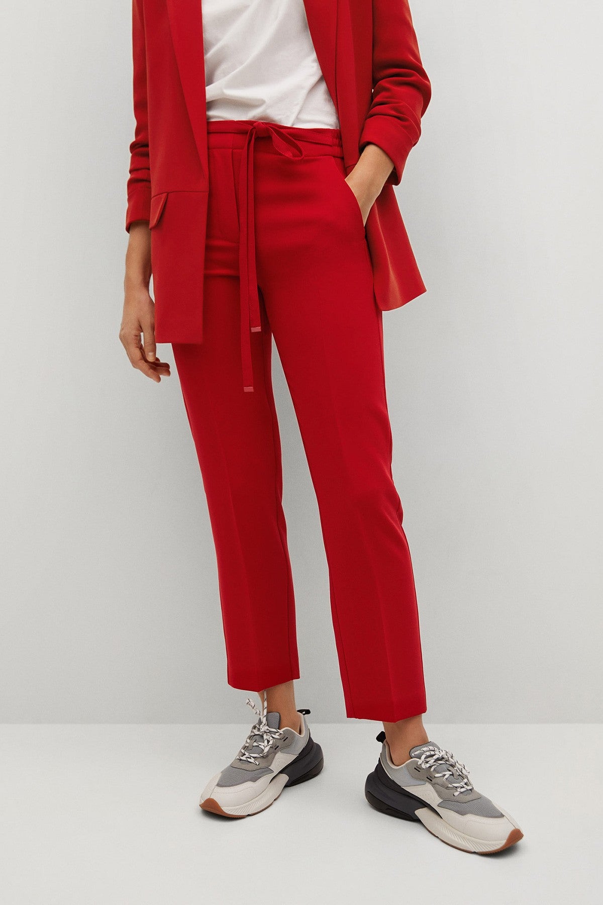 Belt Flowy Trousers
