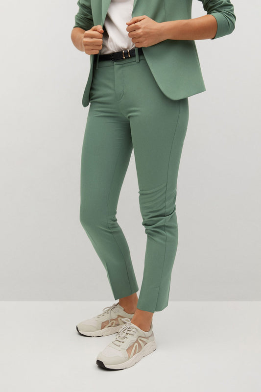 Belt Suit Trousers