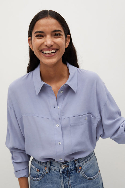 Oversize Flowy Shirt