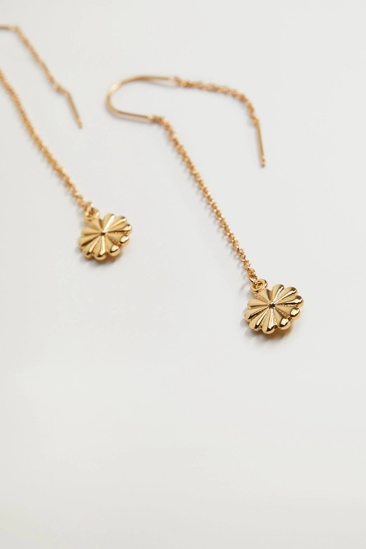 Flower Pendant Earrings