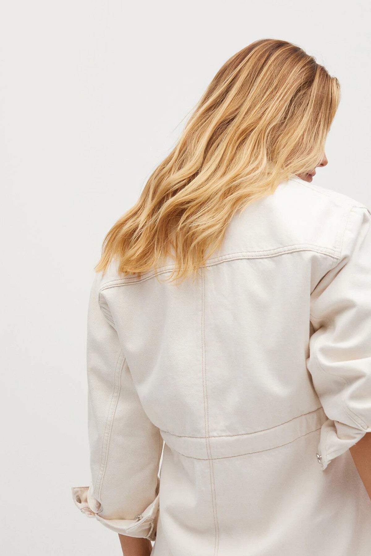 Belted Denim Jacket