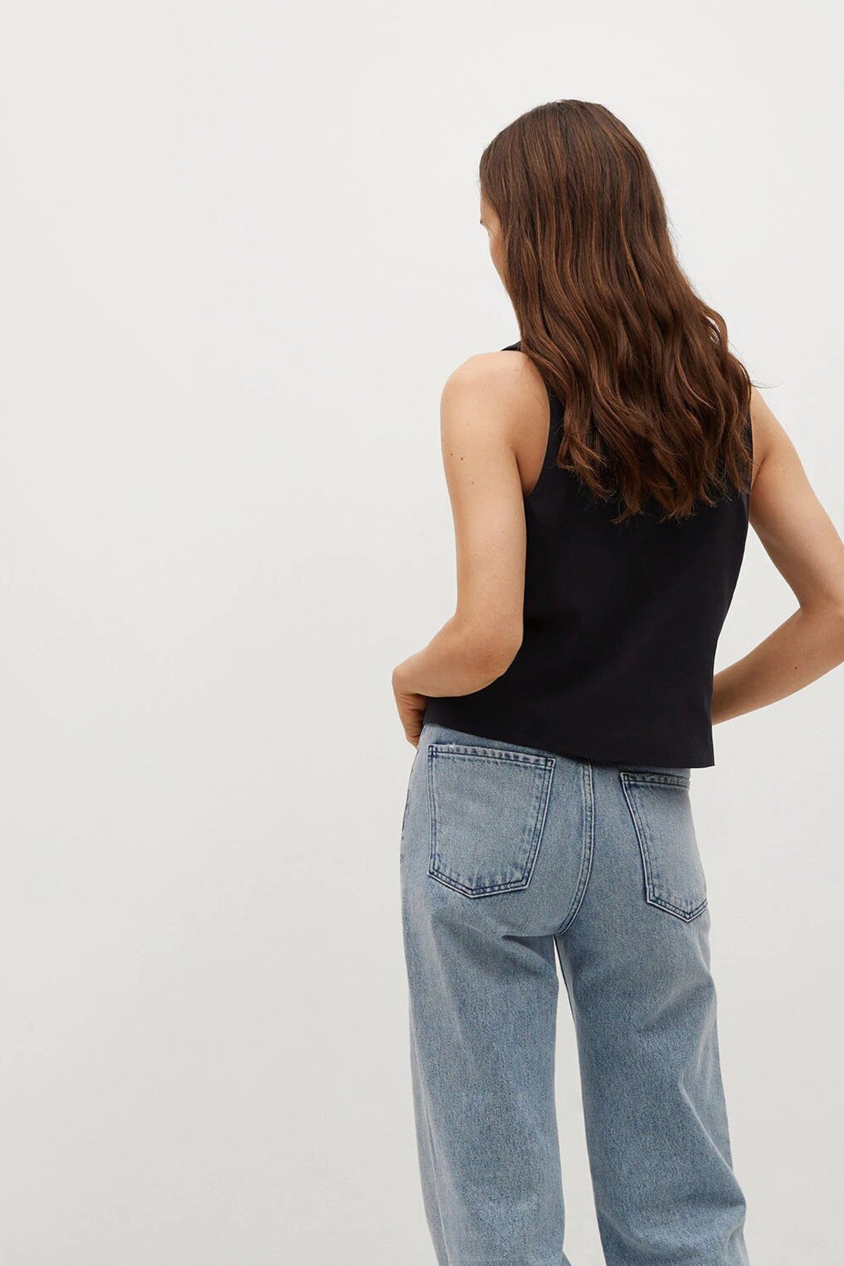 Slim Button Vest