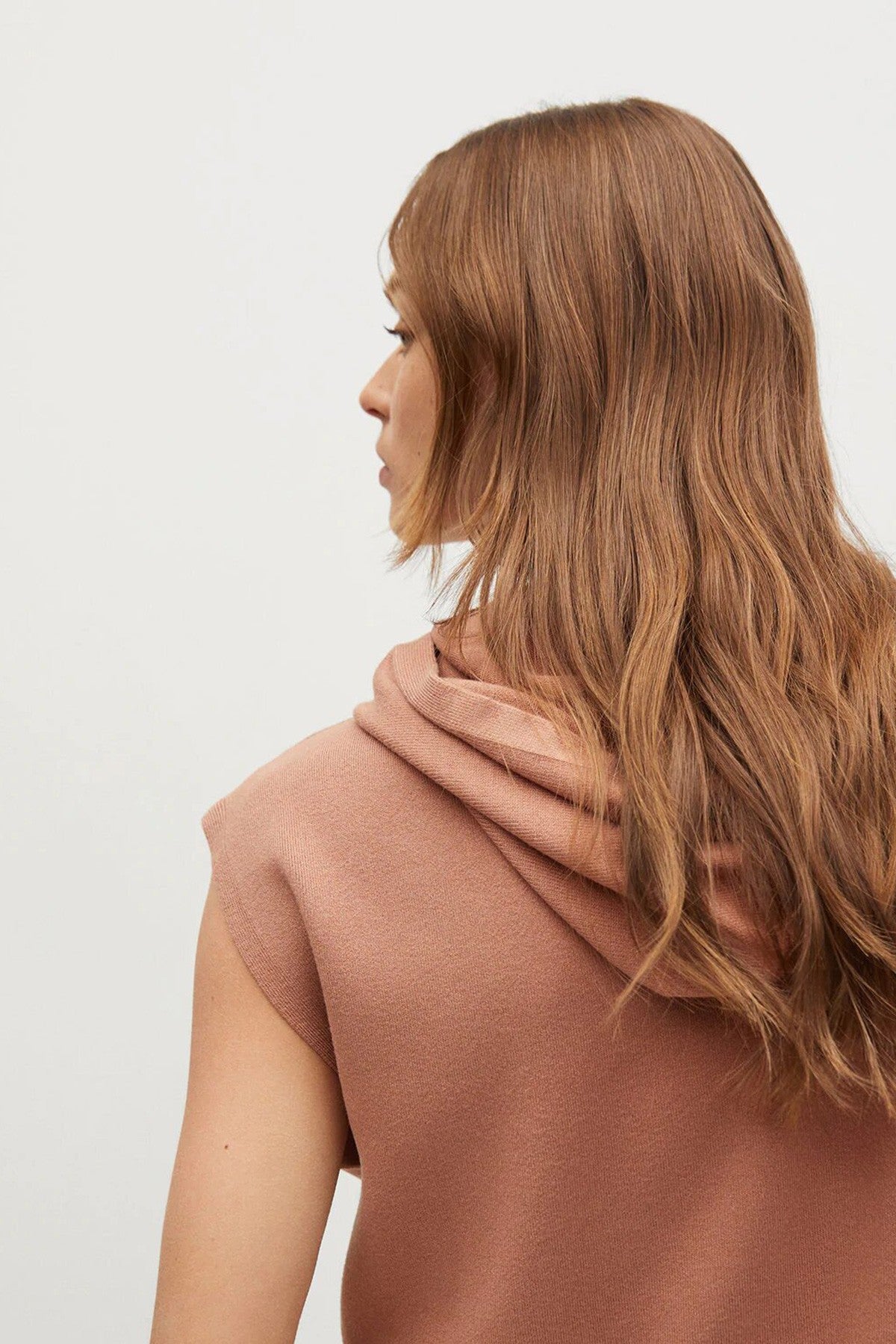 Knit Hooded Gilet