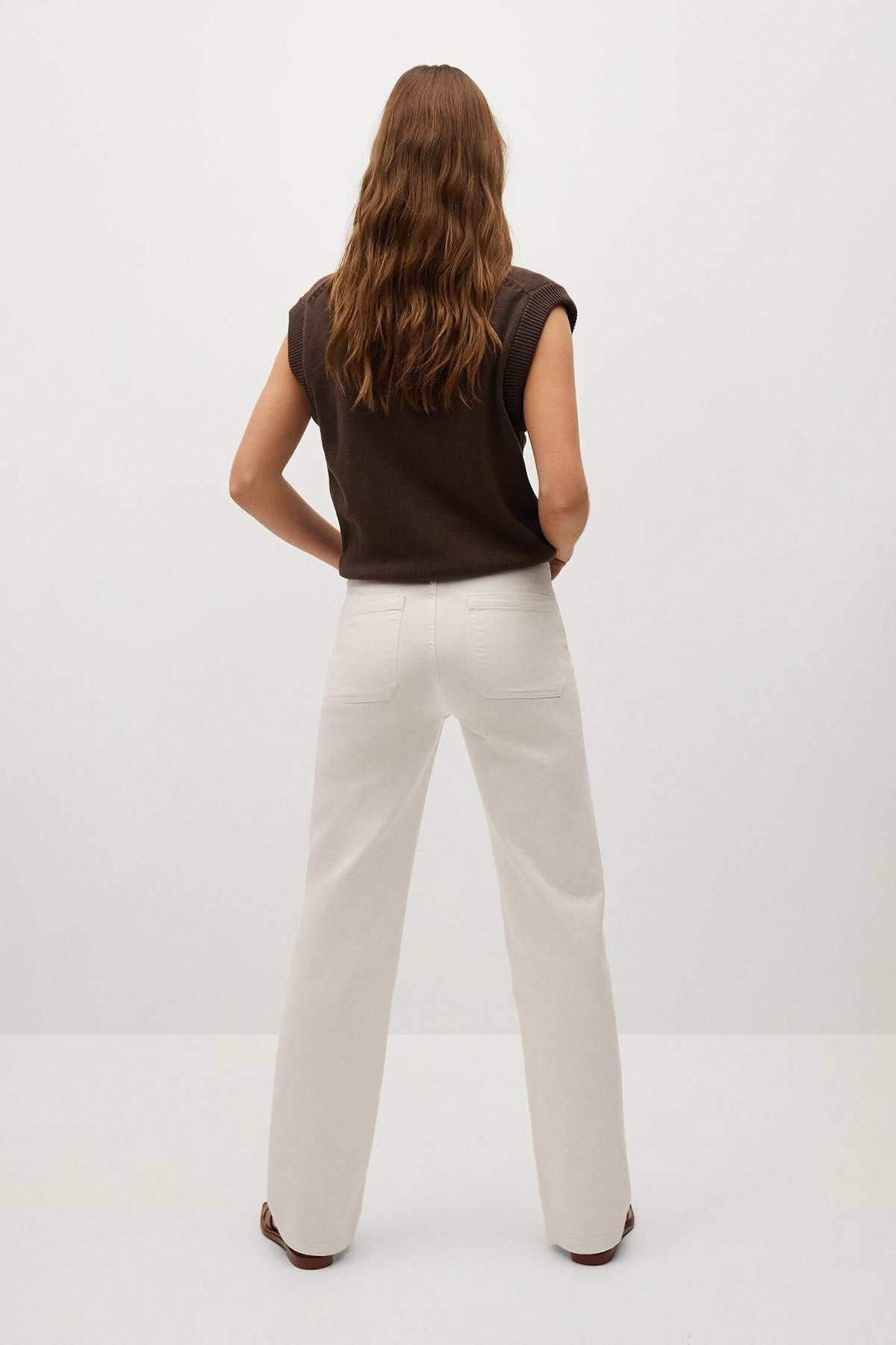 Knitted Cotton Gilet